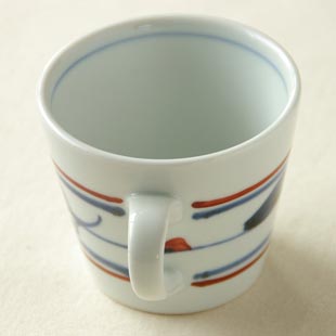 みつ葉のコーヒーカップ 持ち手