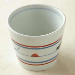 みつ葉のコーヒーカップ 持ち手裏側
