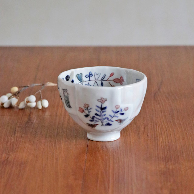 貼りあわせ湯呑(小) 全体フォルム