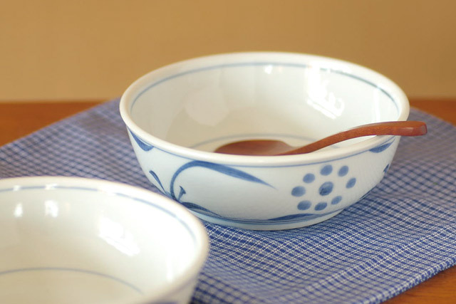 和食器・砥部焼 外太陽の多用鉢