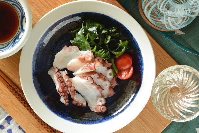 和食器・砥部焼 ごすうちの縁付皿