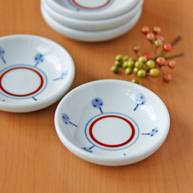 和食器・砥部焼 梅山窯の小皿