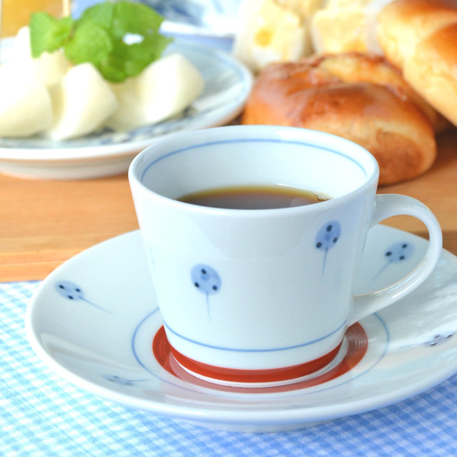 和食器・砥部焼 たんぽぽのコーヒーカップ