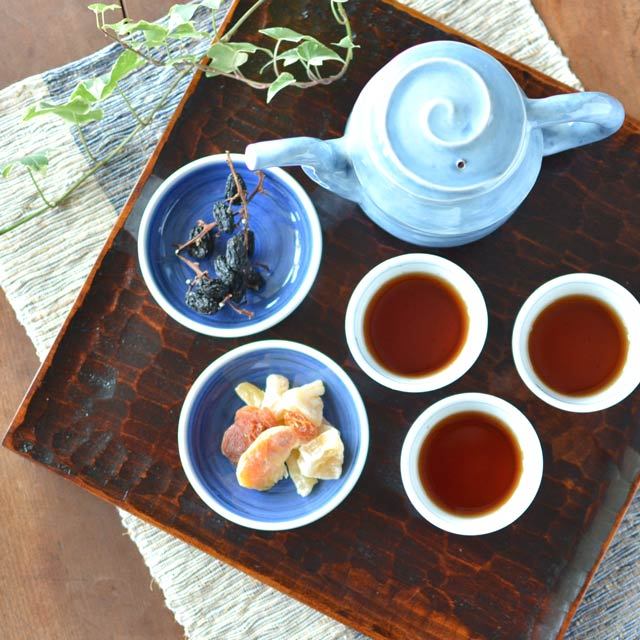 香川漆器 すり漆塗 正角膳(大)
