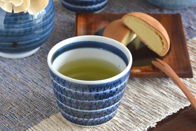和食器・砥部焼 駒とびかんなのそばちょこ