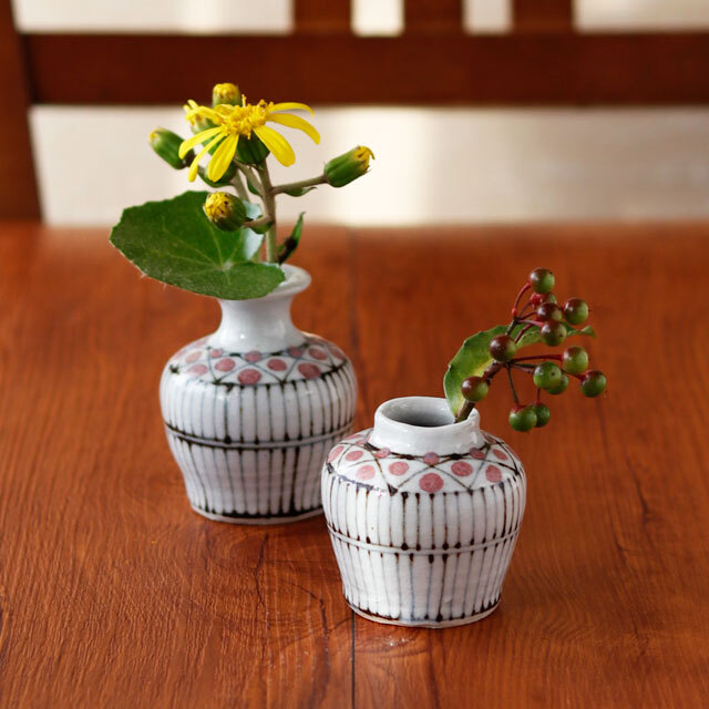 和食器・砥部焼 陶彩窯の花器