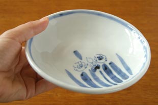 森陶房の銘々皿 すいせん