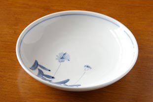 砥部焼・森陶房 たんぽぽの大皿