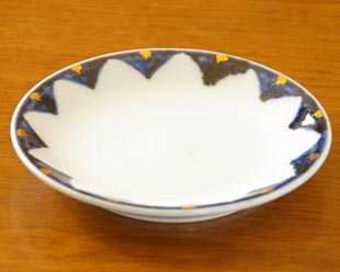 西岡工房 ゴスペン金彩の取皿