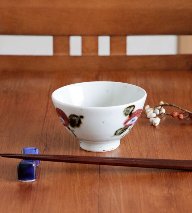別の角度からの椿文様