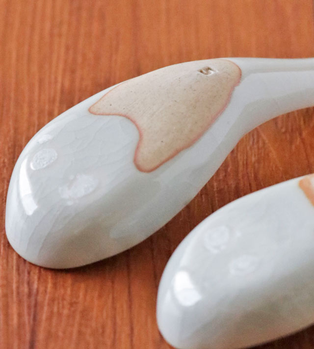 菊唐草のれんげ 裏側 底面
