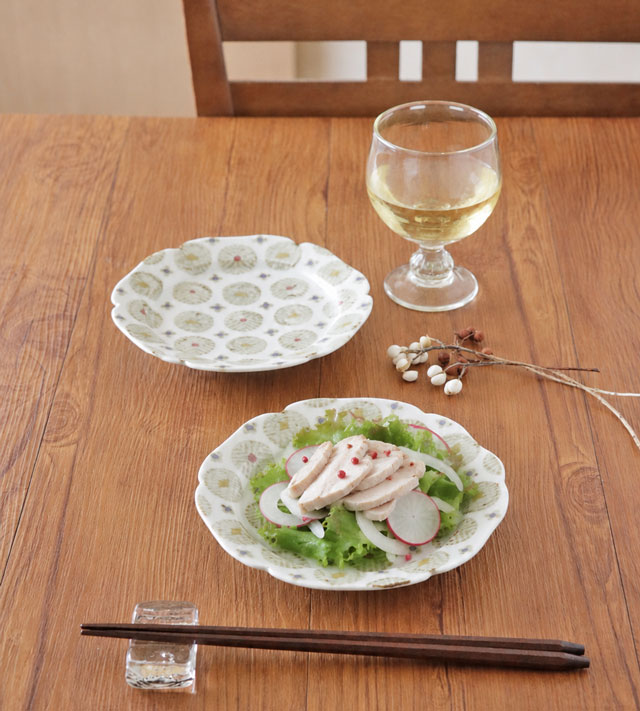 お料理を盛り付けたスタイリング